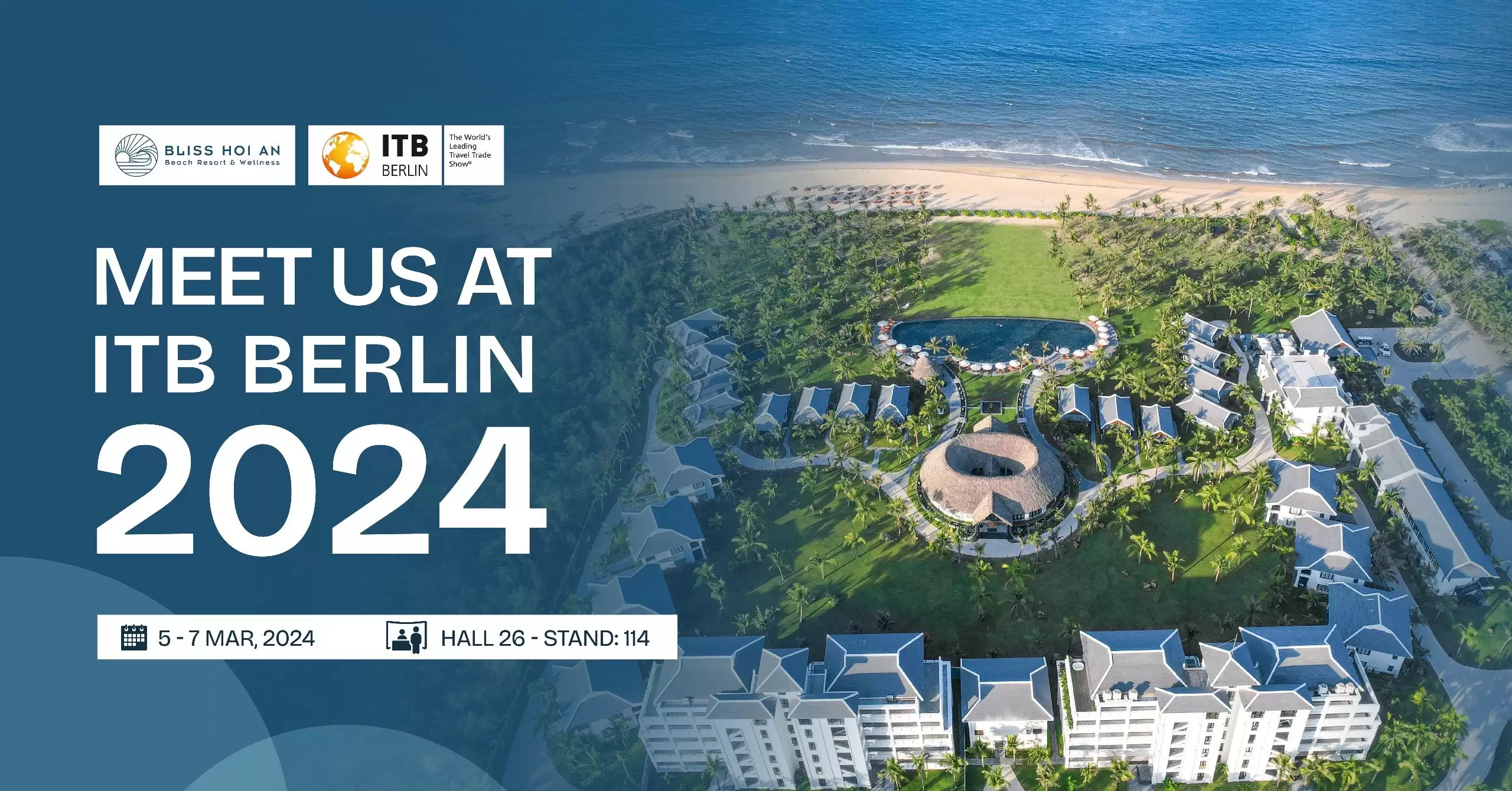 Bliss Hoi An, 세계 최대의 여행 박람회 ITB Berlin 2024에 참석