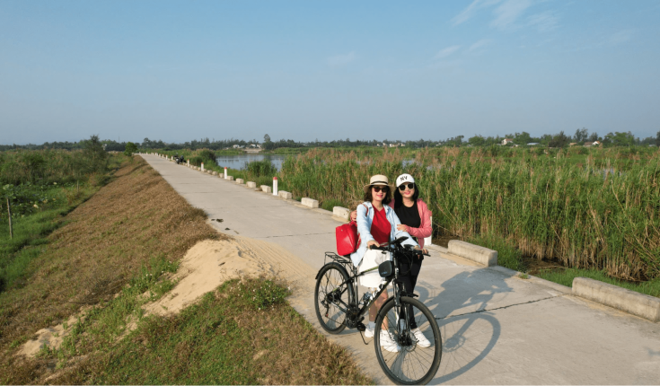 Bliss Hoi An의 자전거 투어 경험: 양쯔강 탐험을 위한 독특한 여정