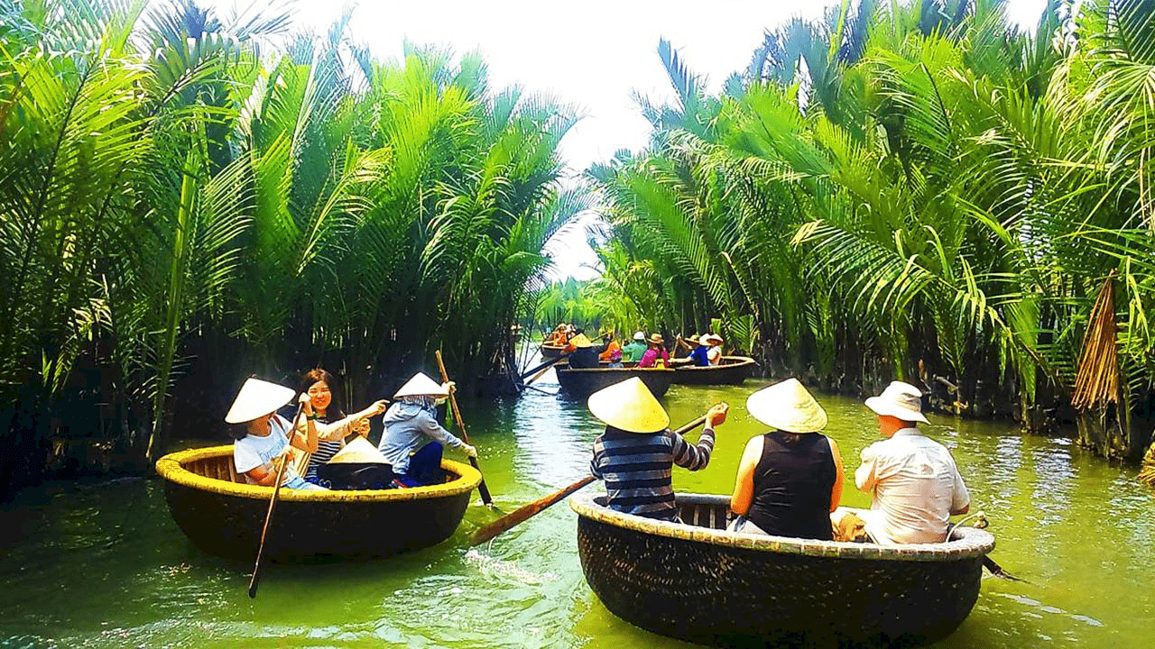 Bay Mau Coconut Forest를 탐험하는 코코넛 보트 타기 (출처: Long Phu Eco Tour)